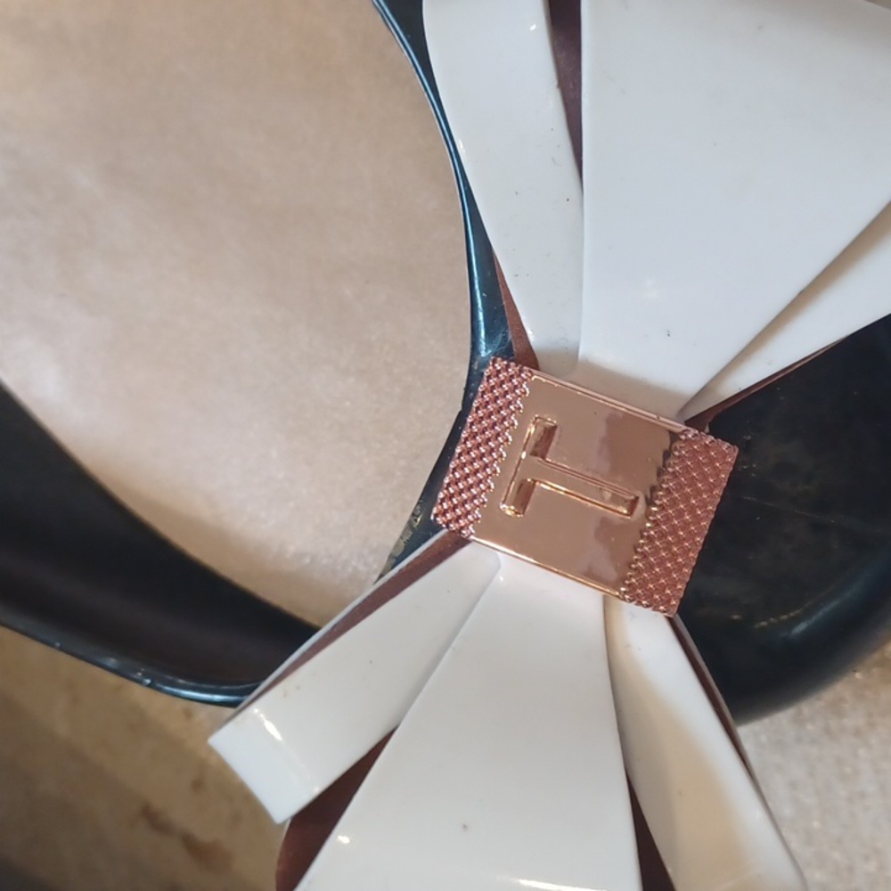 Ted Baker London Adorable Julivia Bow Jelly Ballet Flats - Picture 2 of 10